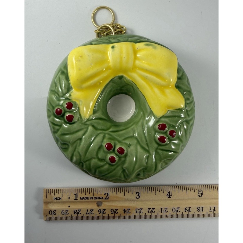 Vintage 1980's Cook's Tools Ceramic Christmas Tree Wreath Decorative Molds - Picture 5 of 10